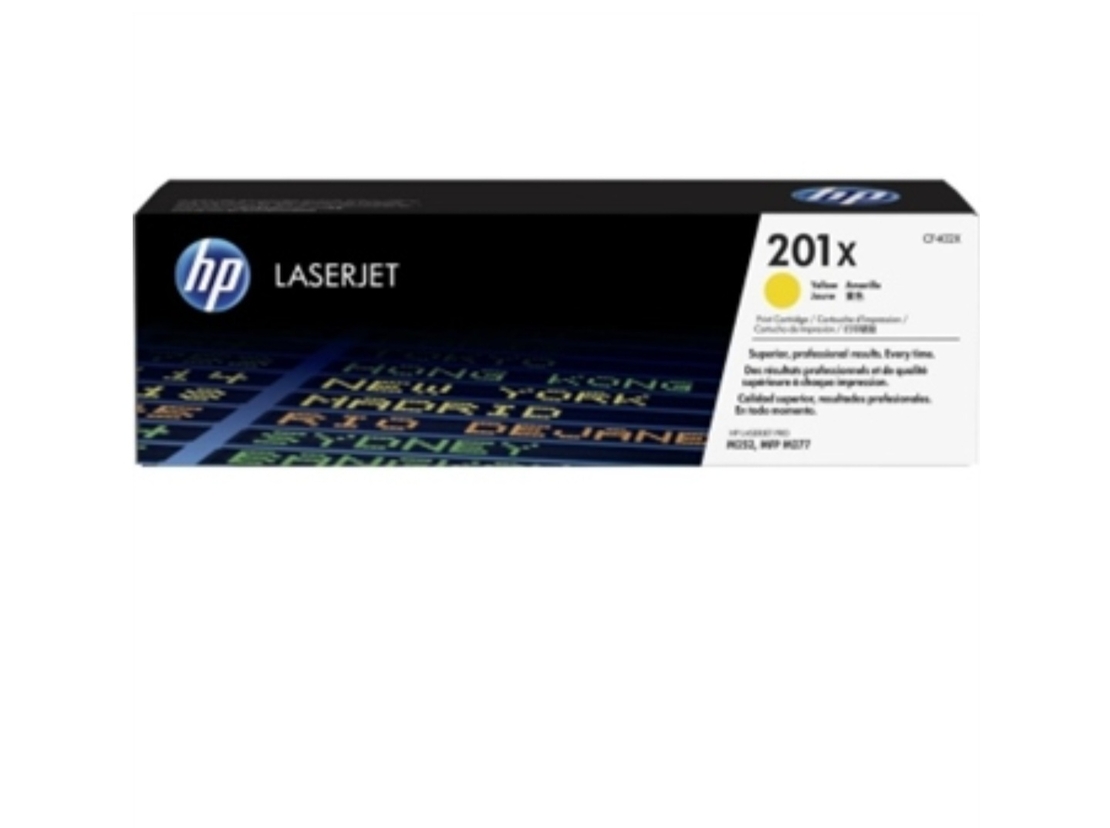 טונר צהוב מקורי למדפסת HP-P201X CF402X -