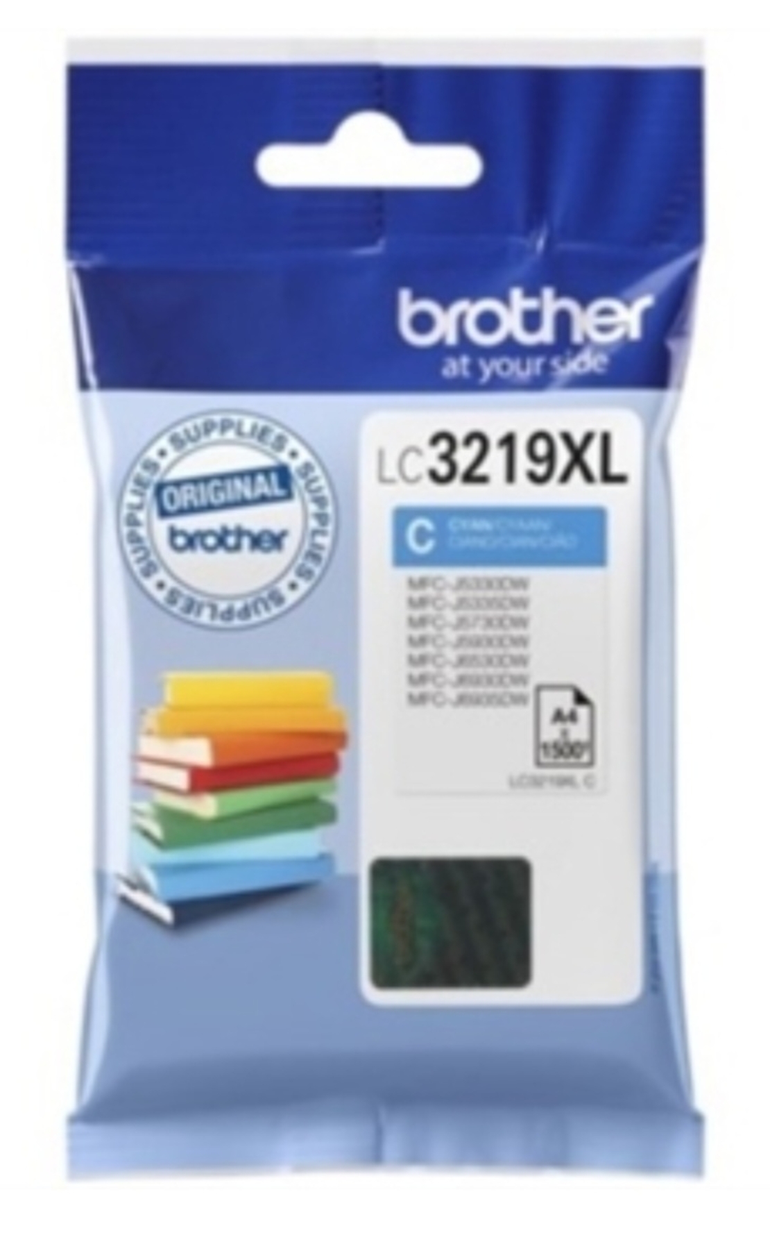 דיו כחול מקורי למדפסת ברדר BROTHER LC3219XLC