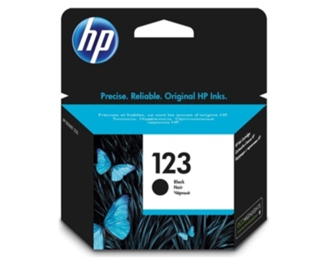 דיו שחור מקורי למדפסת HP123 F6V17AE