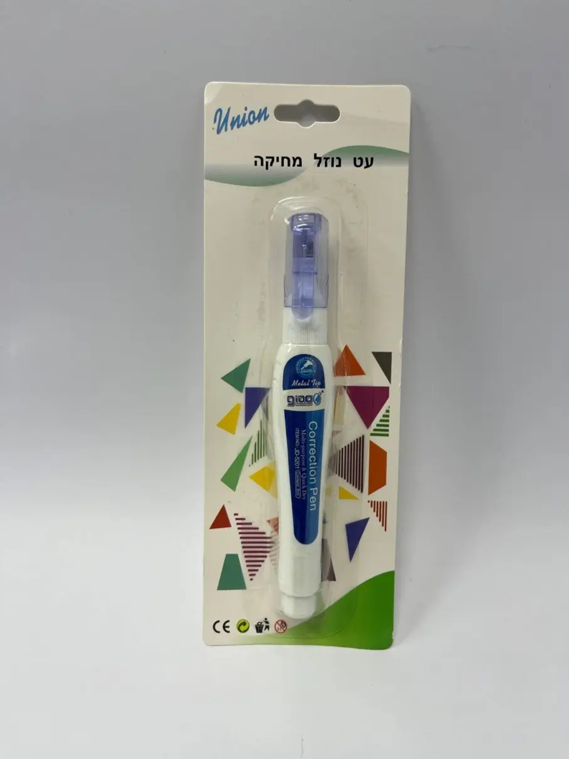 -טיפקס עט יוניון בודד בלוח ( 9942 ) ( 24-288 )