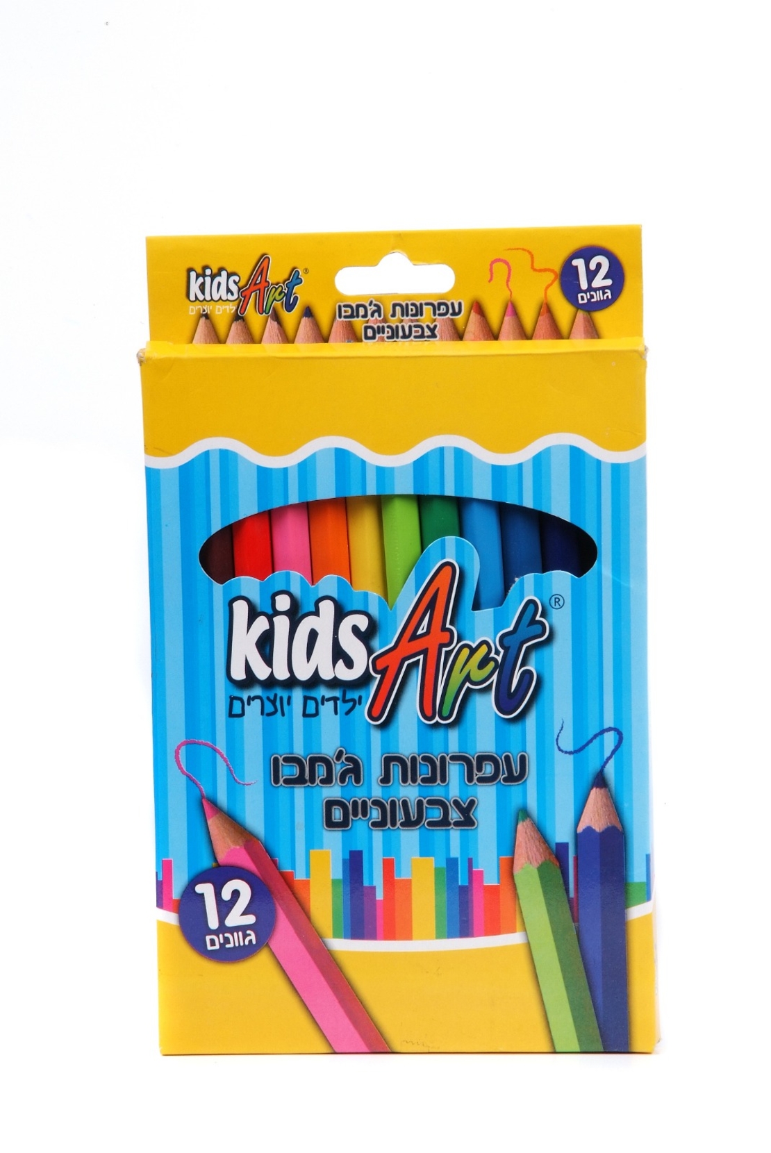 מארז 12 עפרונות ג'מבו