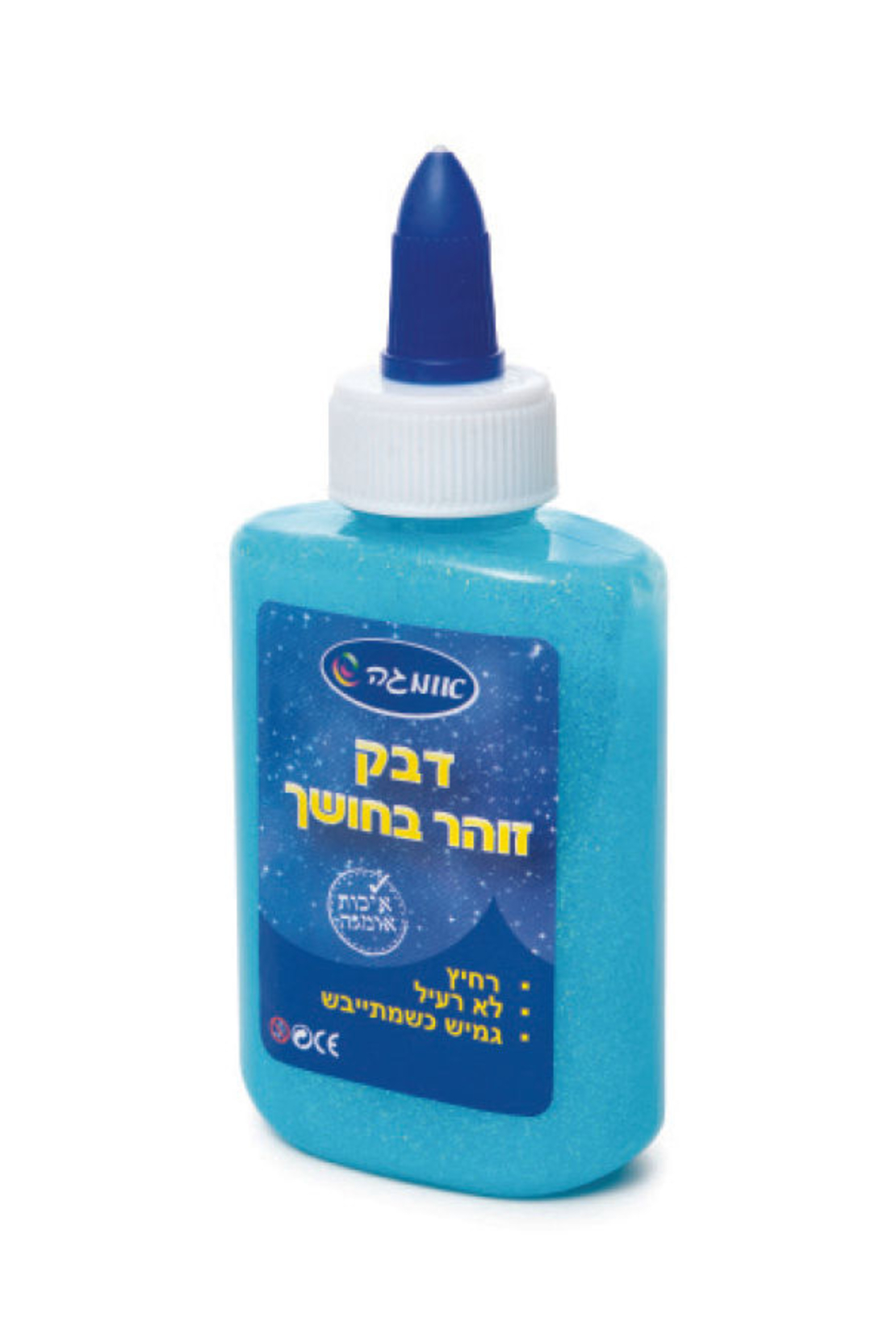 דבק זוהר בחושך כחול