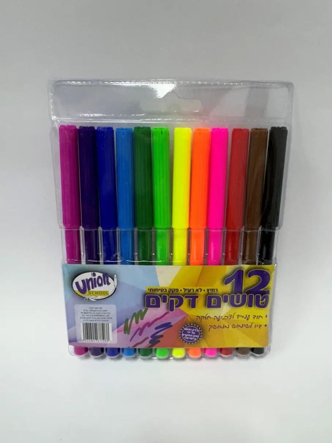 12 טושים דקים