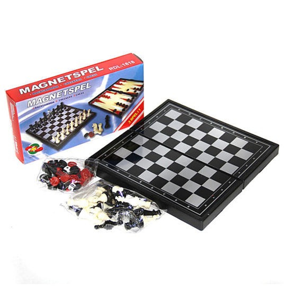 3 משחקים מגנט סופר 19X9.5 סמ