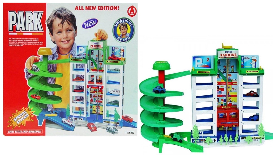 חניון מכוניות 5 קומות בקופסא