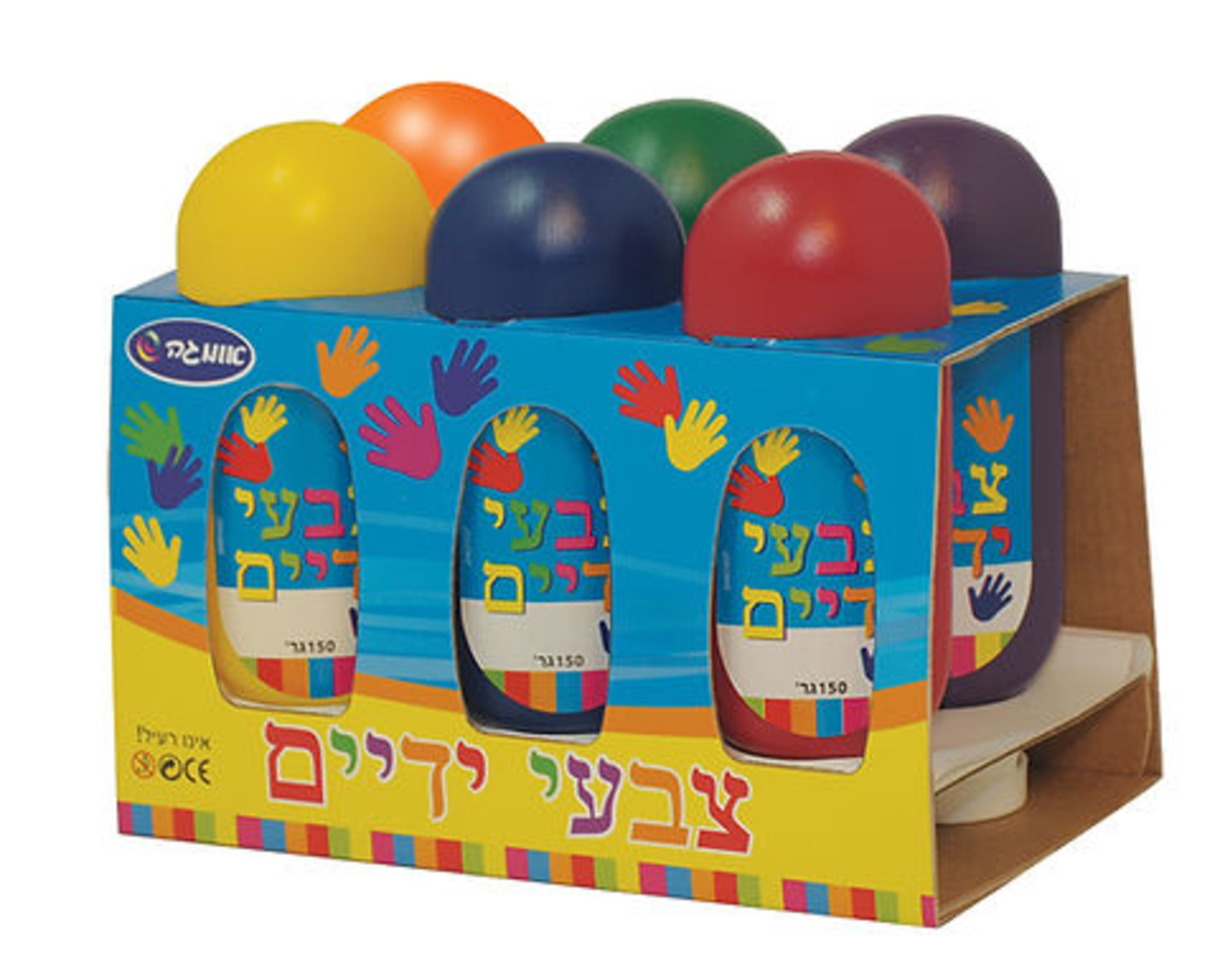 סט צבעי ידיים 6x150