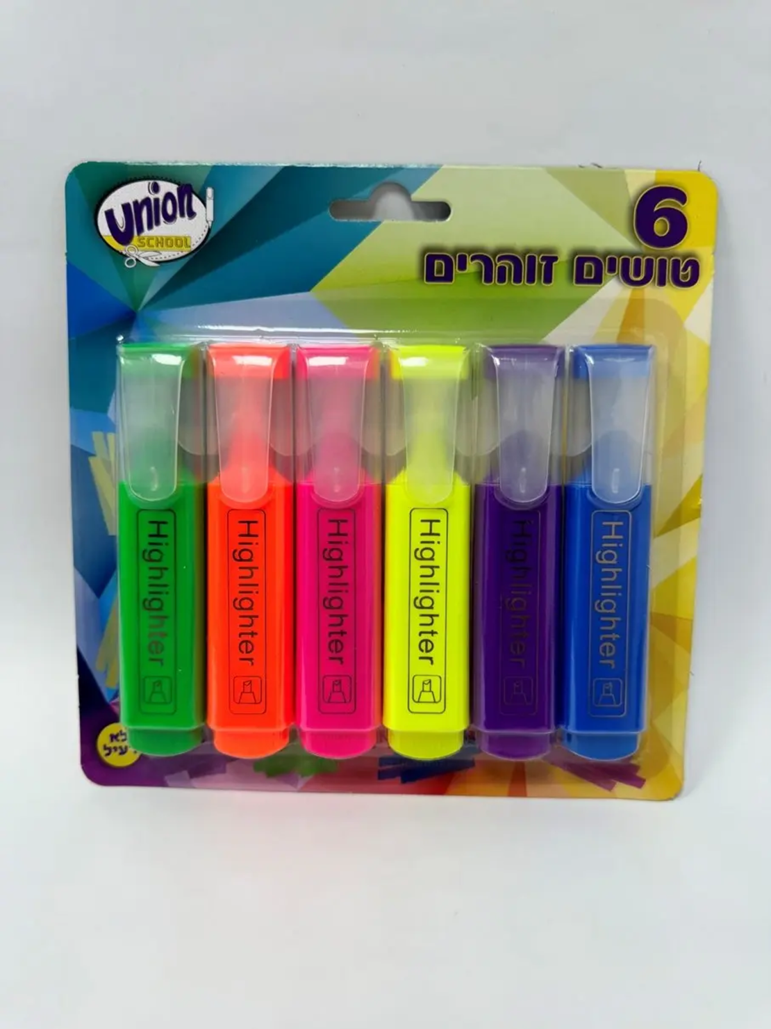 טוש זוהר בלוח