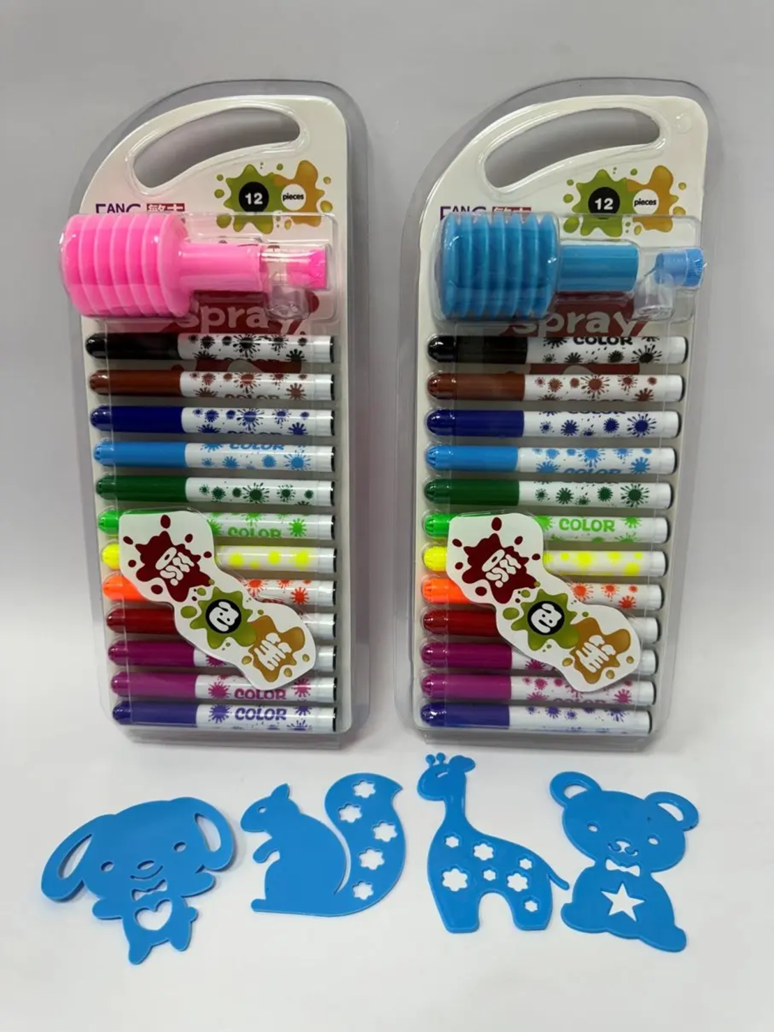 טוש נשיפה 12 גוונים