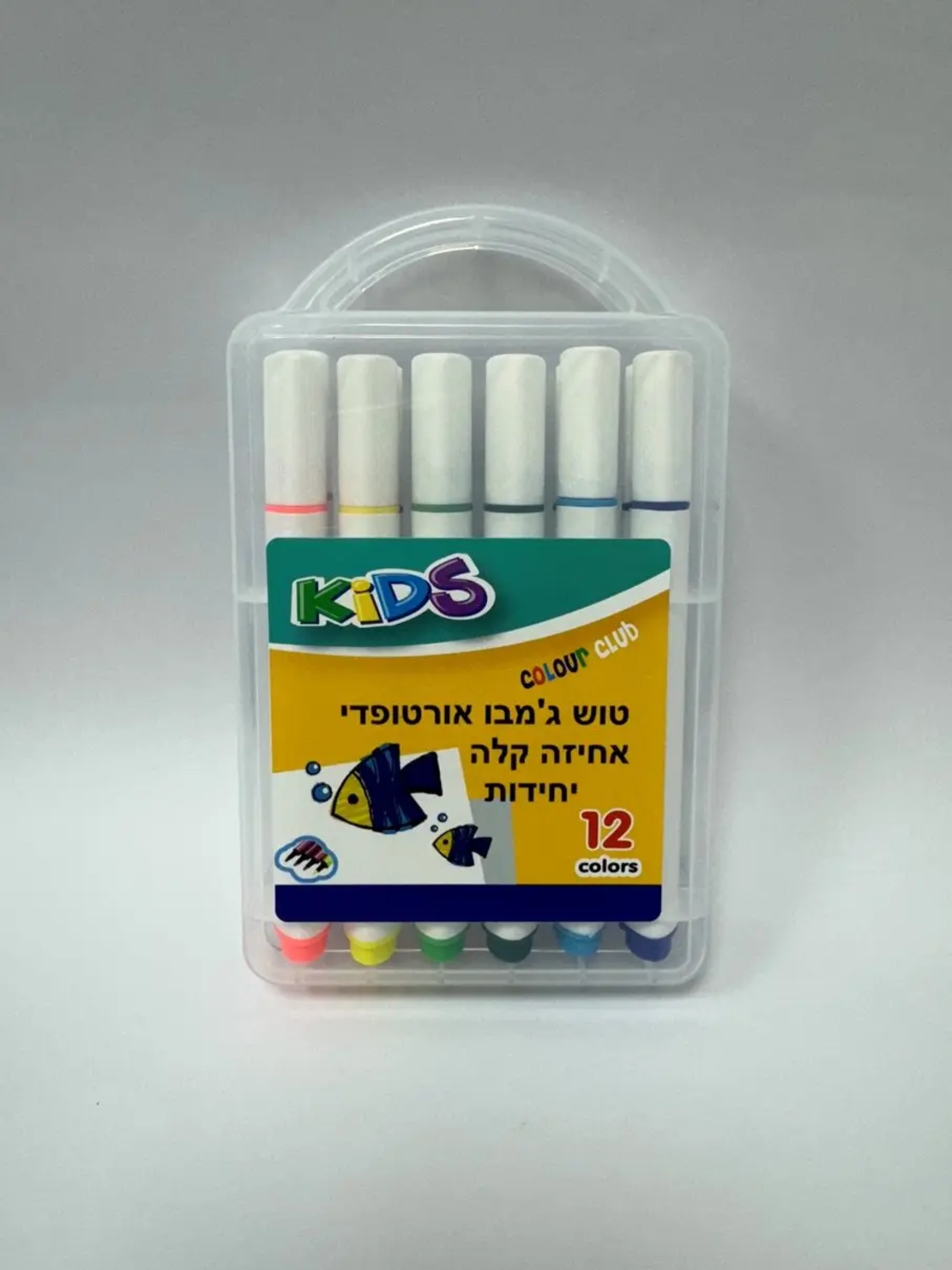 טוש ג'מבו אורטופדי 12 גוונים