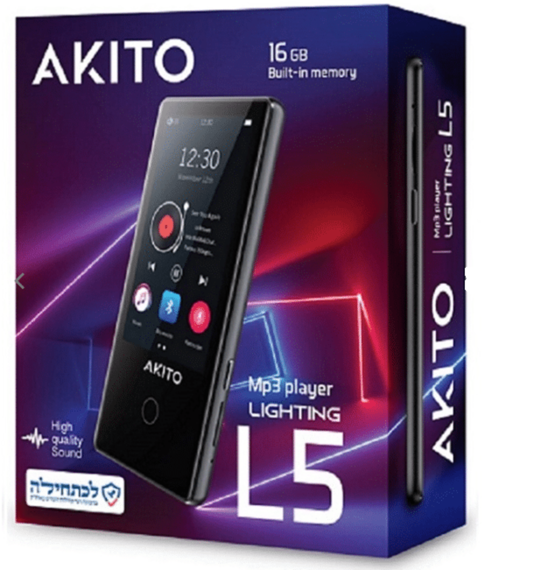 נגן AKITO דגם 16GB L5