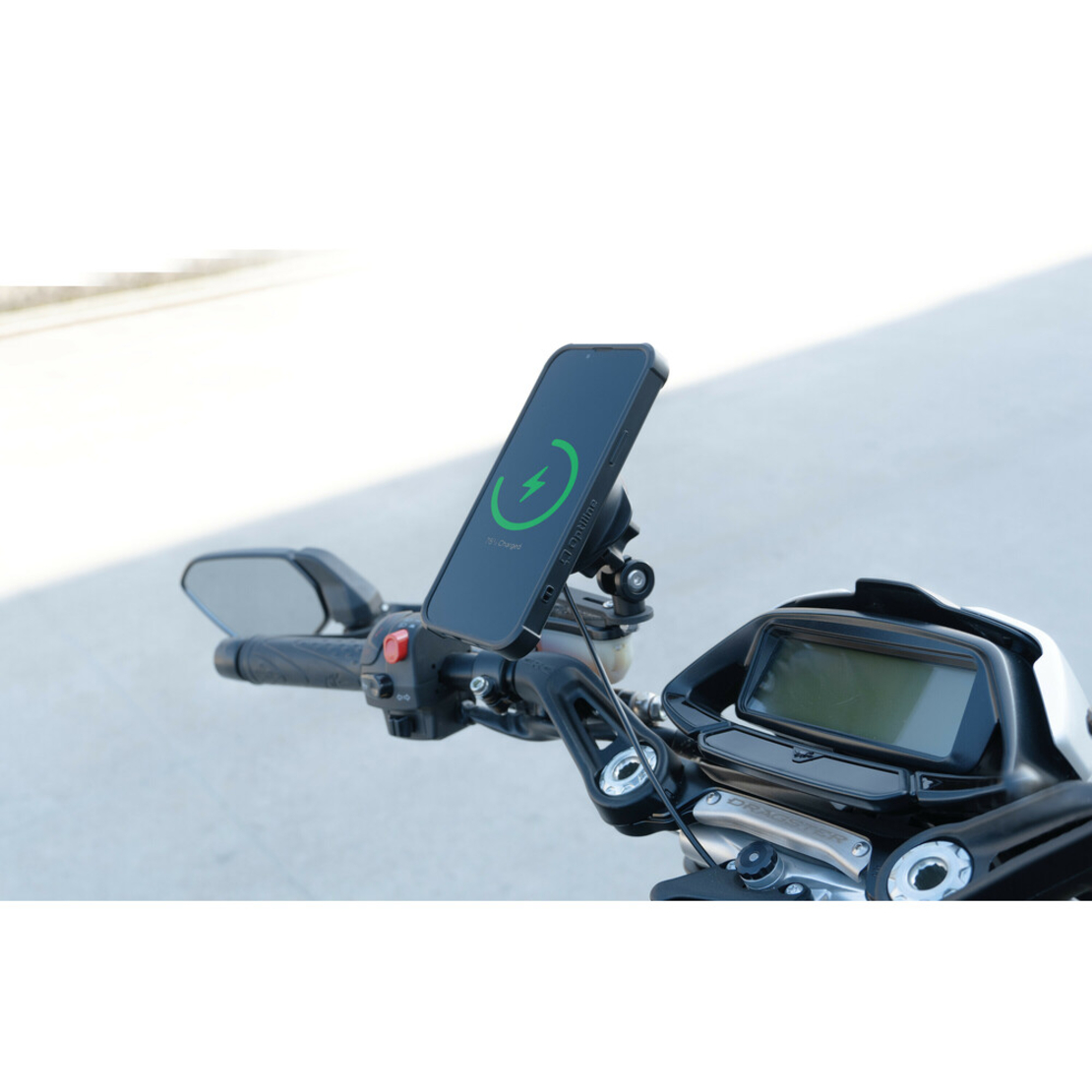 מחזיק טלפון עם טעינה אלחוטית LAMPA Optiline