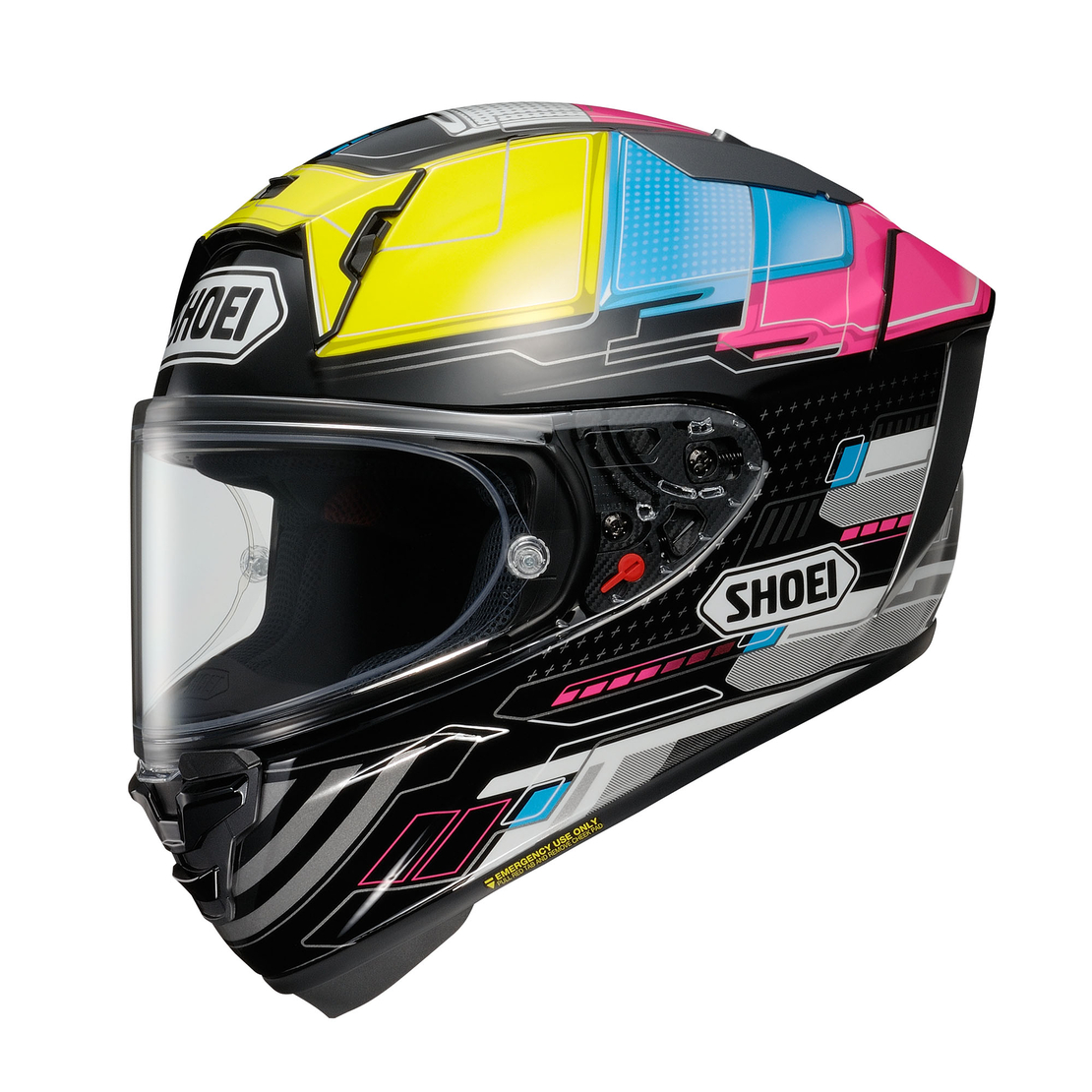 קסדת SHOEI X-SPR PRO PROXY TC-11 שחור/צהוב/כחול