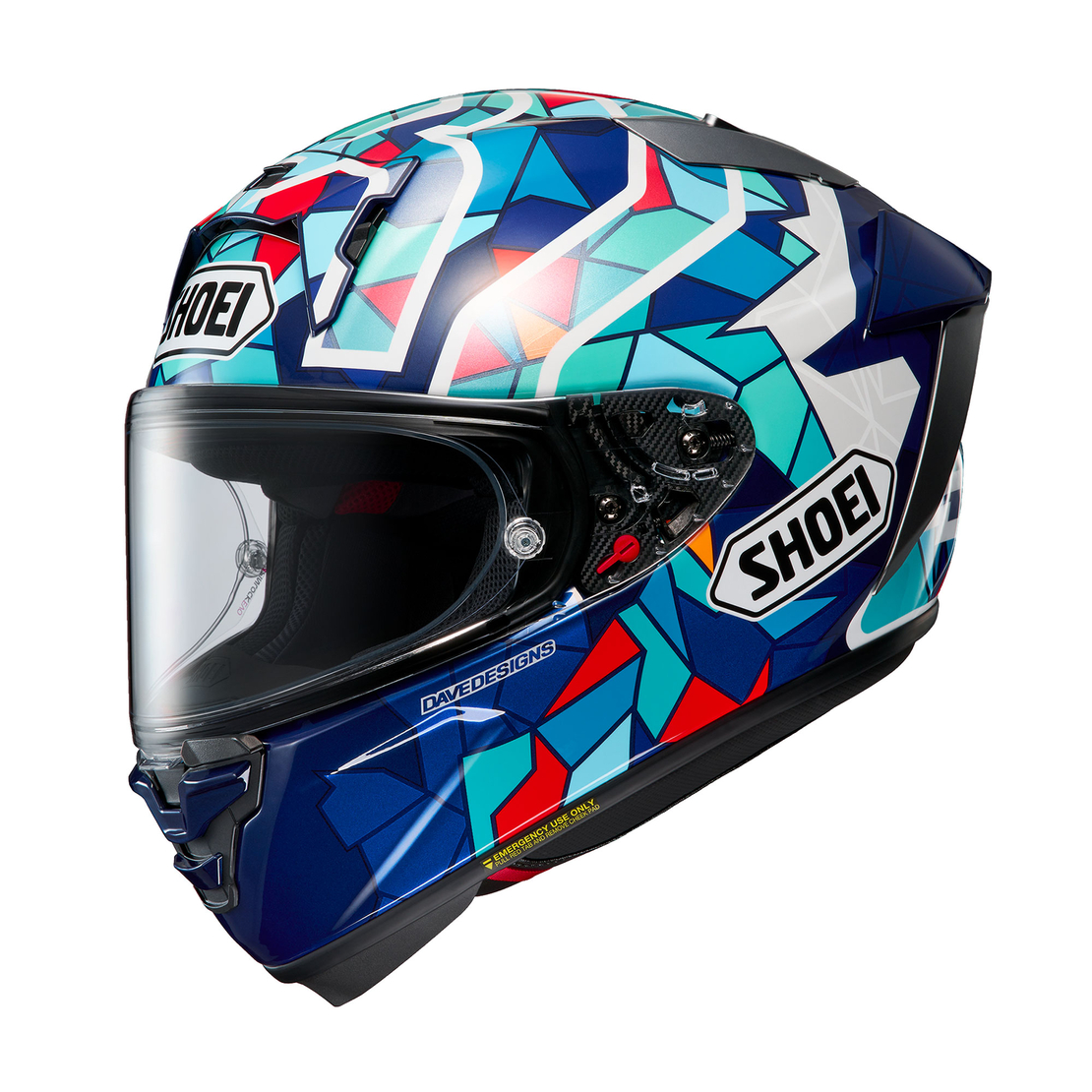קסדת SHOEI X-SPR PRO MARQUEZ BARCELONA TC-10 כחול