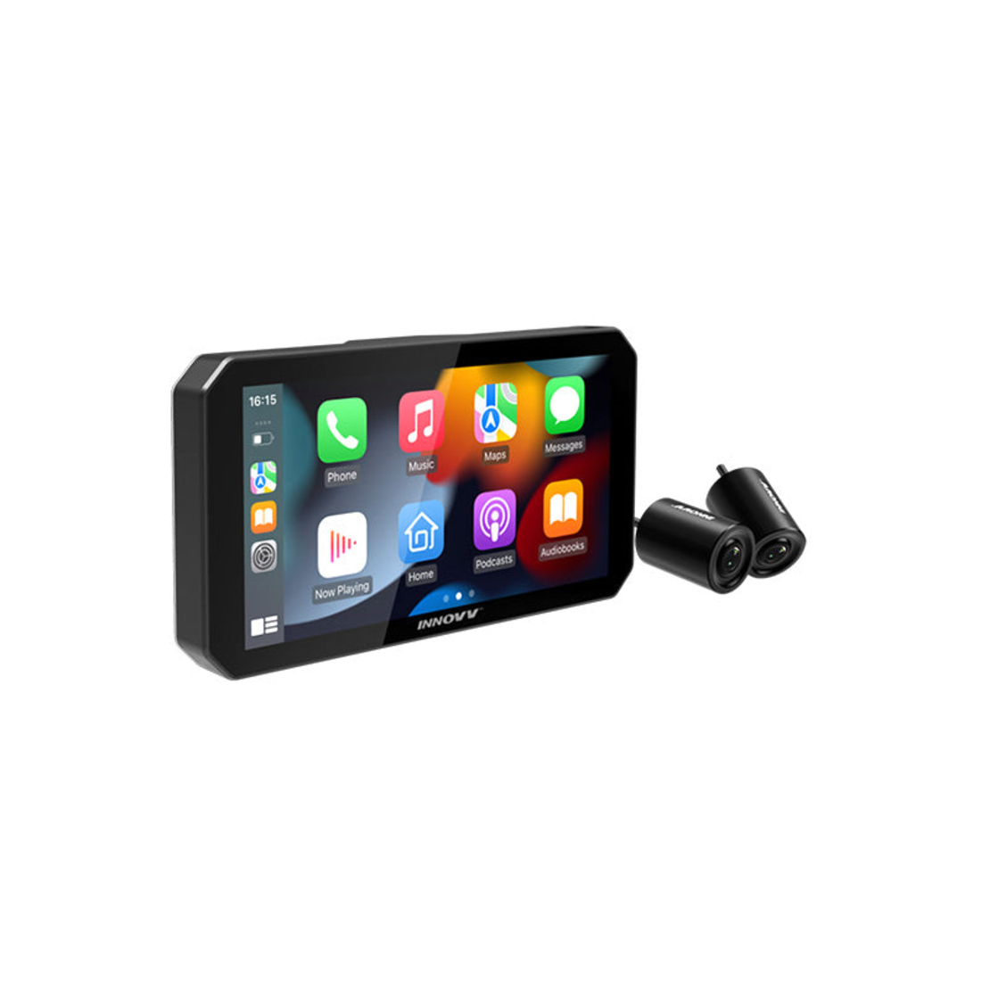 מערכת INNOVV N1 PRO אלחוטית לאופנוע (carplay/andorid auto)