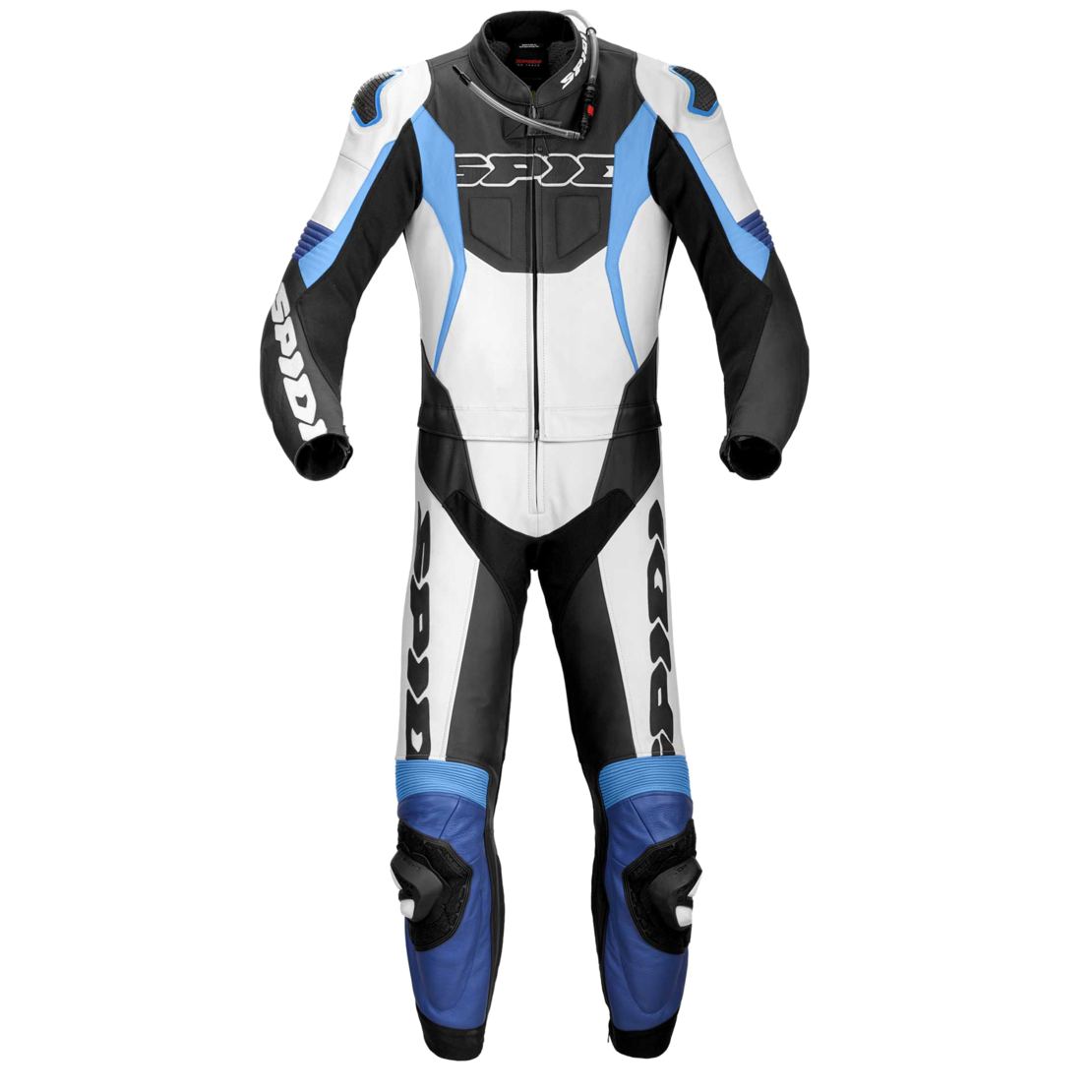 חליפת עור שני חלקים SPIDI Sport Warrior Touring כחול/לבן