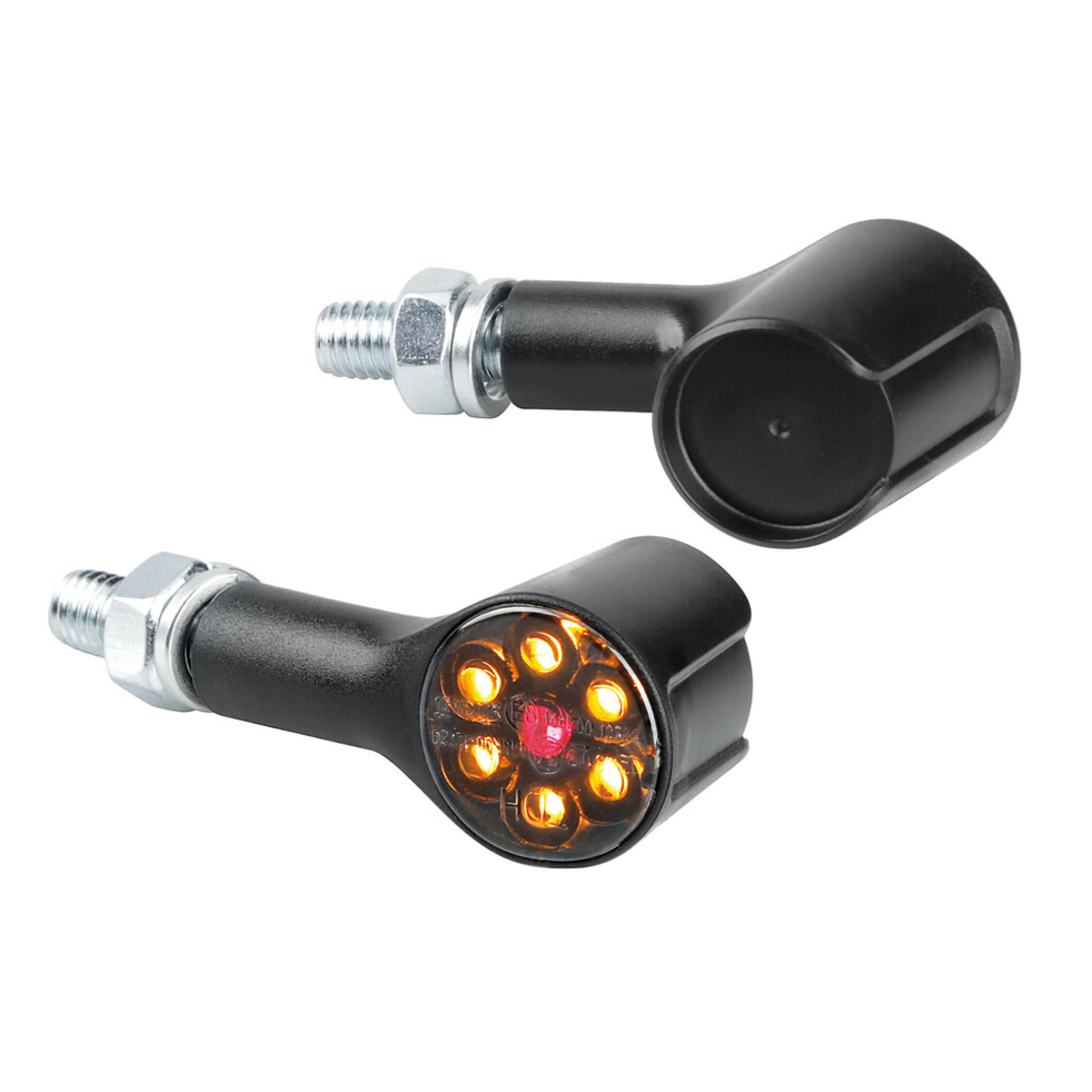 זוג וינקרים אחוריים לד עגולים עם תאורת בלם LAMPA