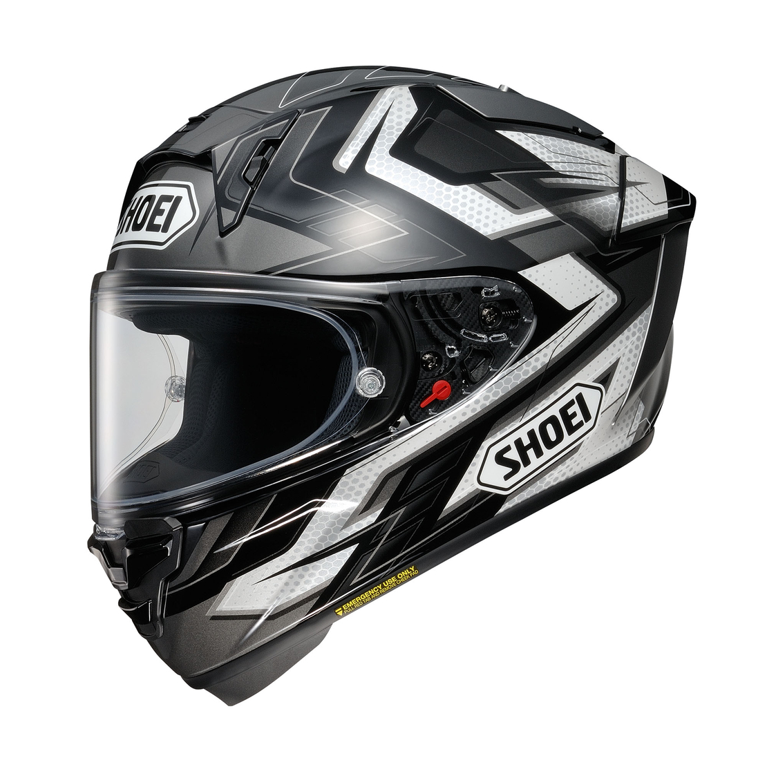 קסדת SHOEI X-SPR PRO ESCALATE TC-5 שחור/אפור/לבן