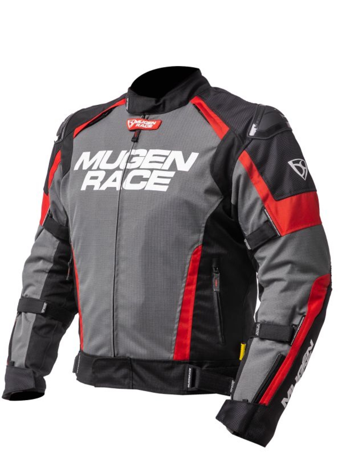 מעיל חורף MUGEN RACE ROMANO 2029 אפור\שחור\אדום