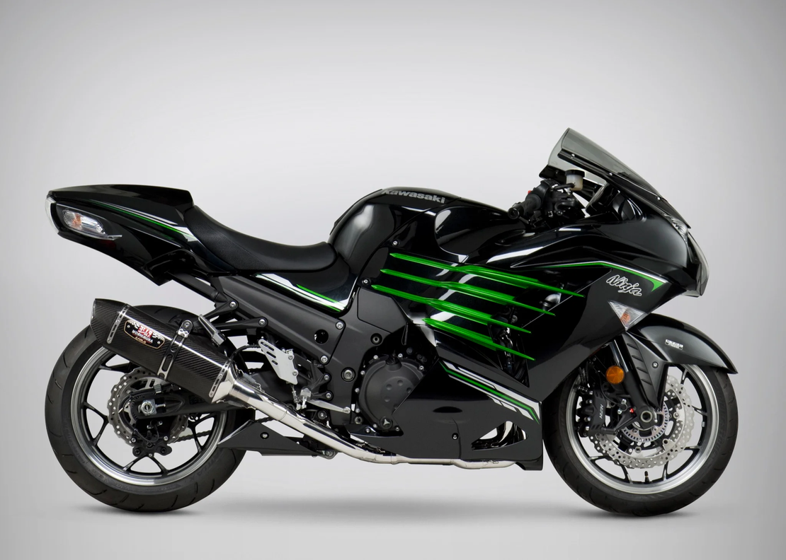 מפלט מלא Yoshimura KAWASAKI ZZR1400/ZX14R 12-23 דגם R-77 קרבון