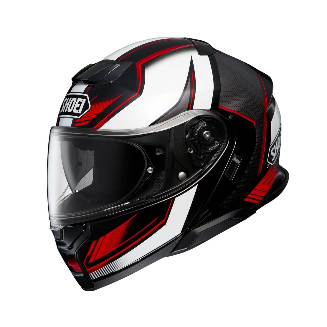 קסדת SHOEI NEOTEC 3 GRASP TC-5 שחור/אדום/לבן