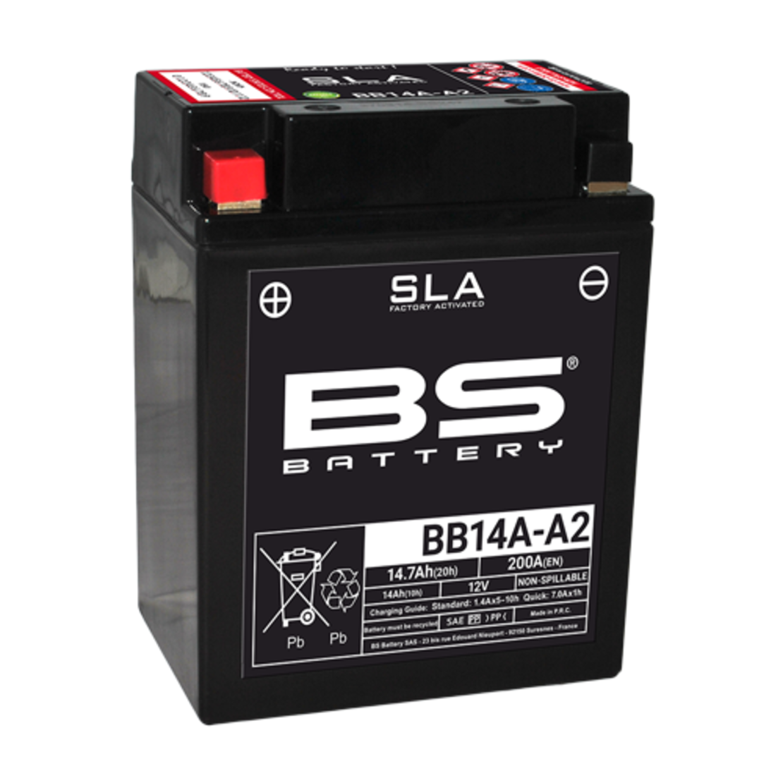 מצבר BS BATTERY SLA BB14A-A2 (FA)