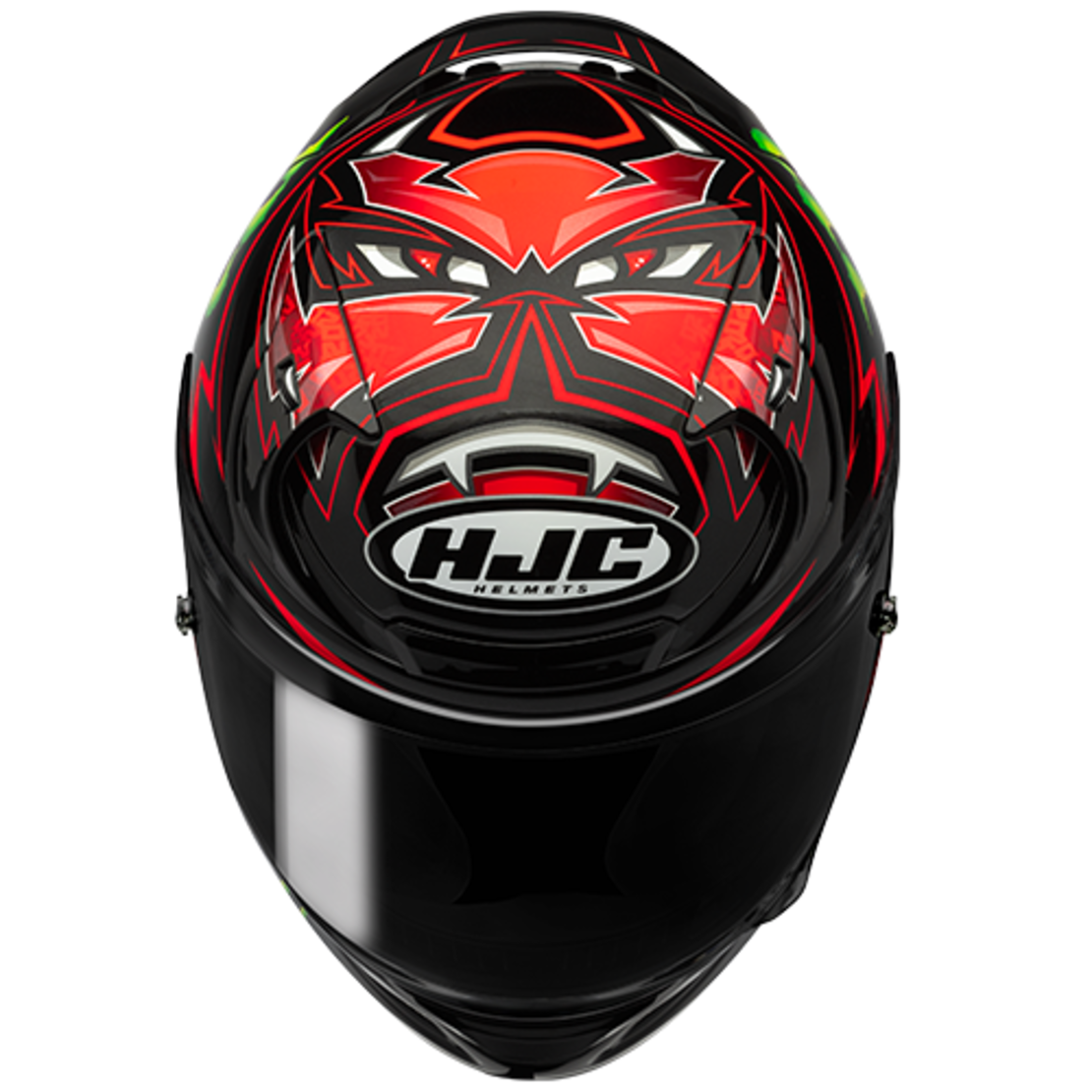קסדה  HJC RPHA12 QUARTARARO REPLICA שחור/אדום