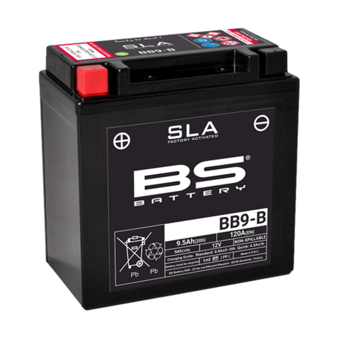 מצבר BS BATTERY SLA BB9-B (FA)
