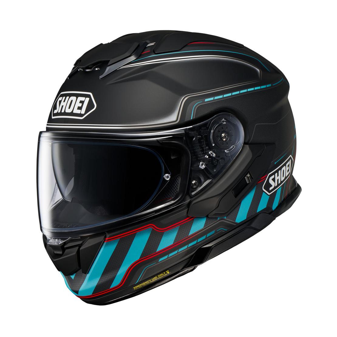 קסדת SHOEI GT-AIR3 DISCIPLINE TC-2 שחור/תכלת
