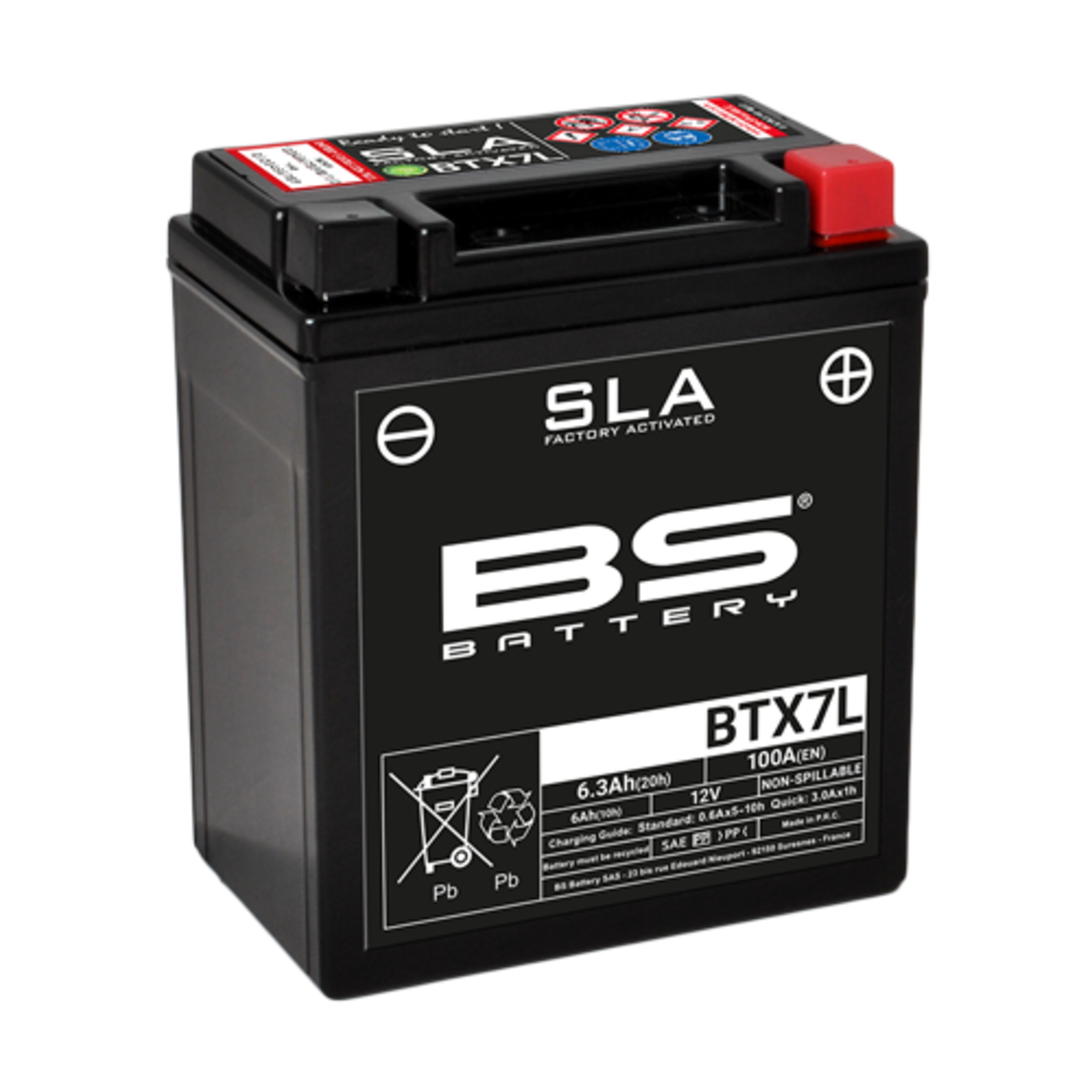 מצבר BS BATTERY SLA BTX7L