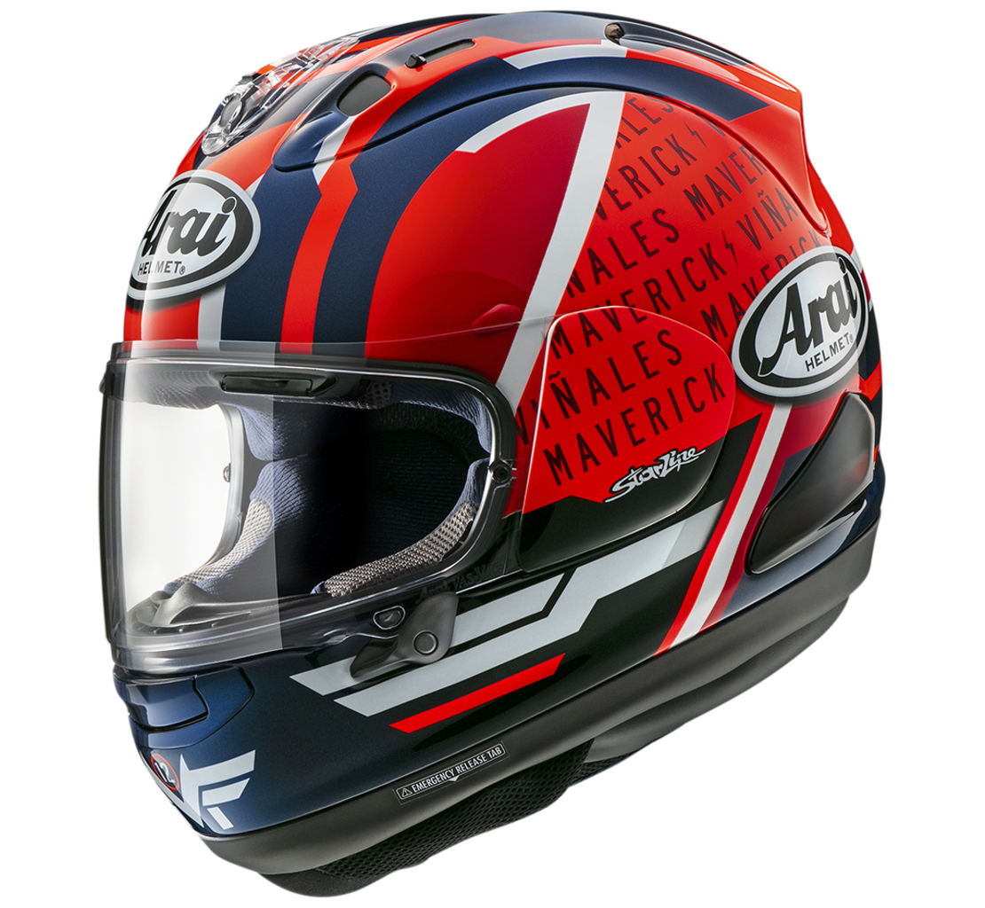 קסדת אראי Arai RX-7V אדום/כחול/שחור