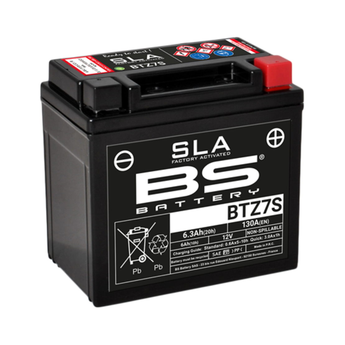 מצבר BS BATTERY SLA BTZ7S(FA)