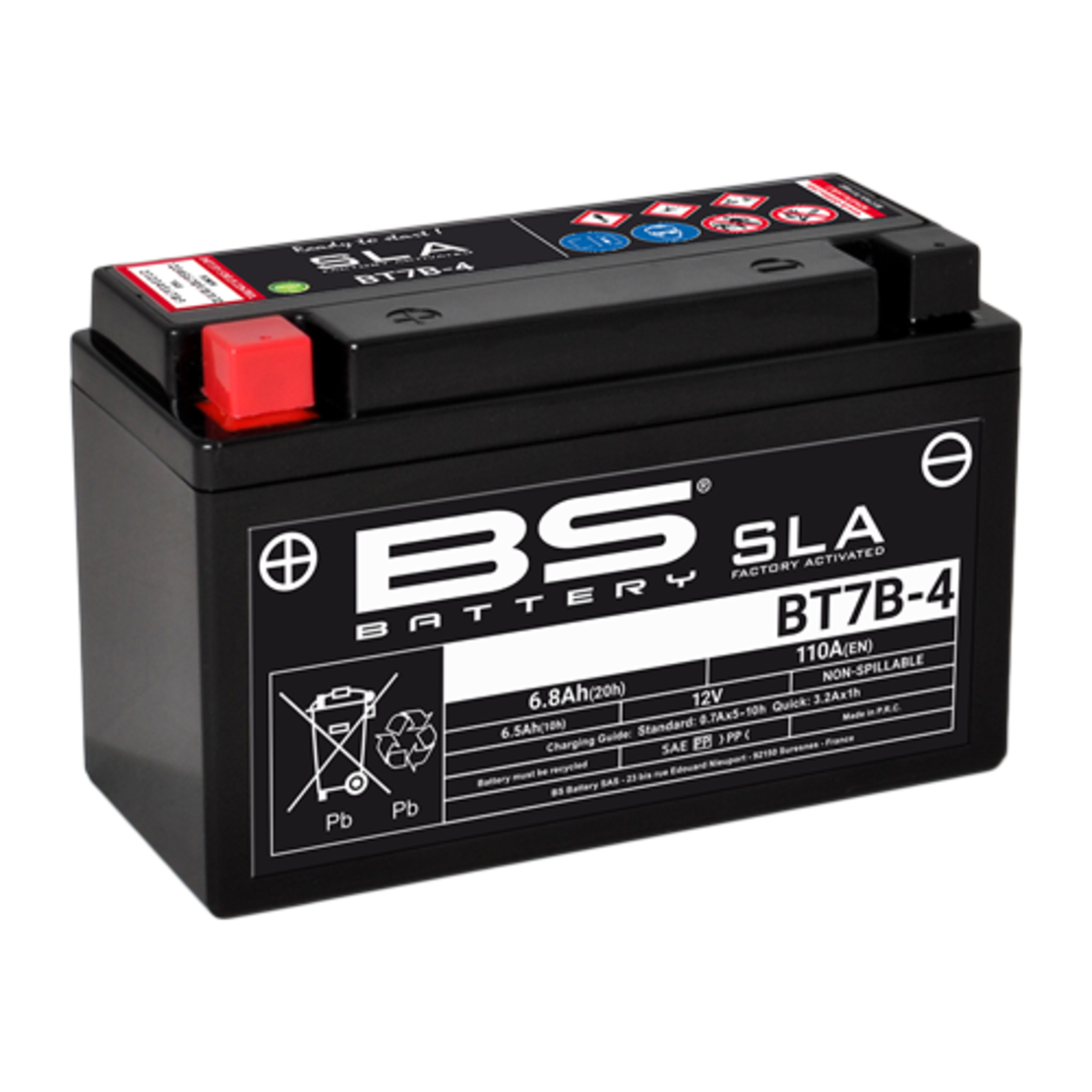 מצבר BS BATTERY SLA BT7B-4