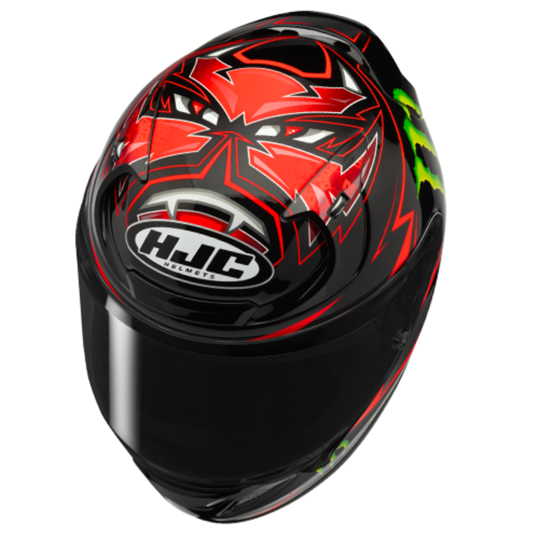 קסדה  HJC RPHA12 QUARTARARO REPLICA שחור/אדום