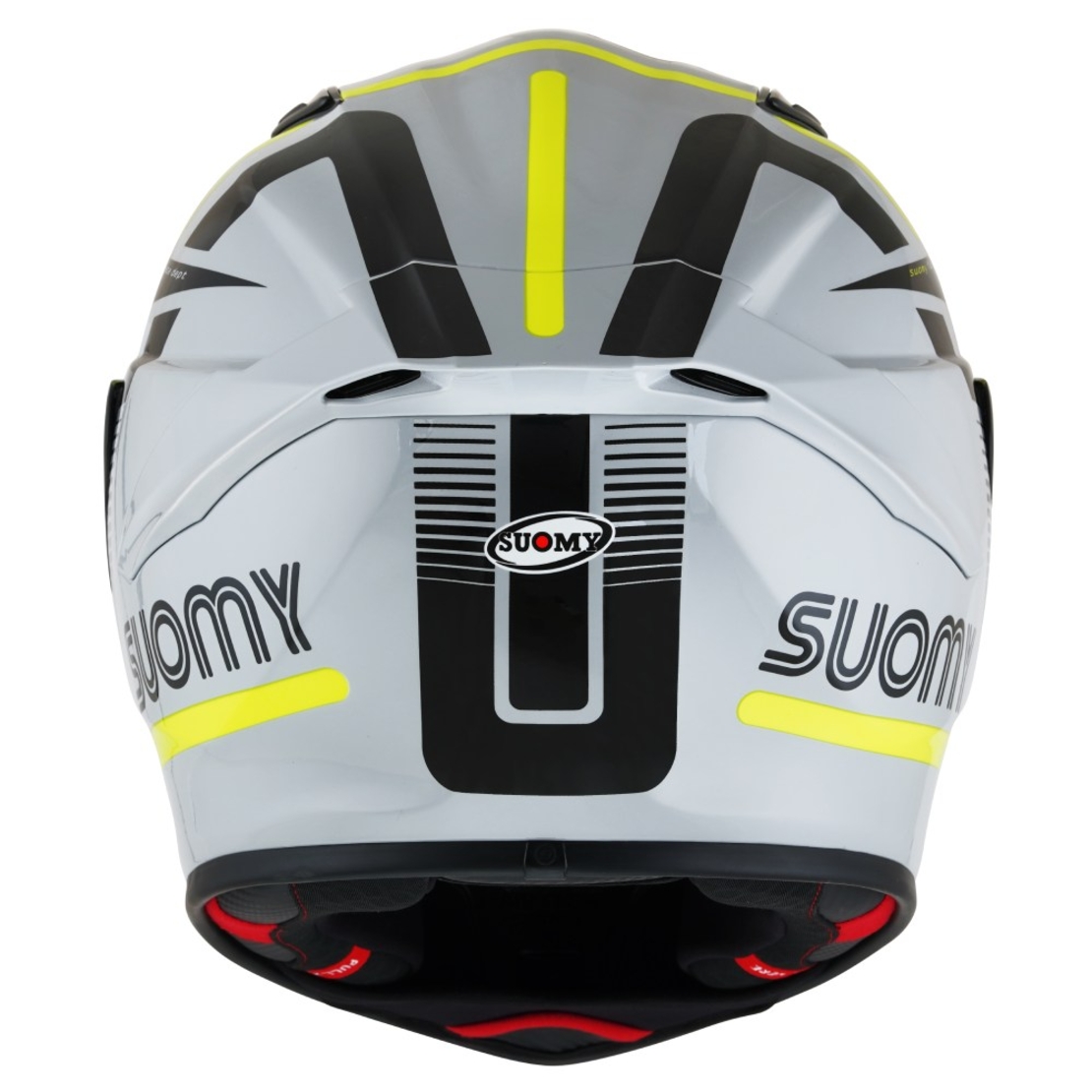 קסדת ספורט SUOMY TRACK-1 אפור/שחור/צהוב