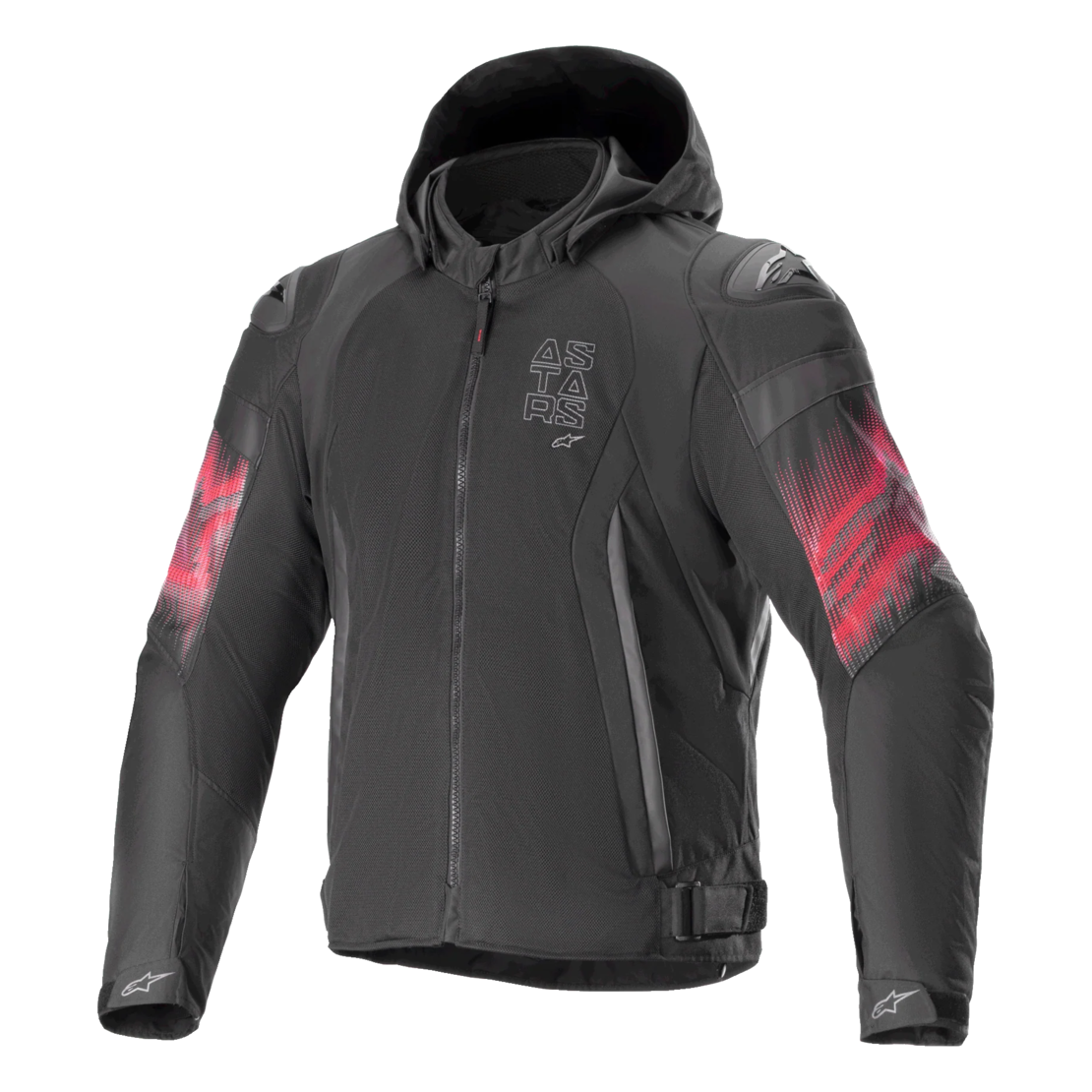 מעיל קיץ Alpinestars ZACA AIR VENOM WP שחור/אדום בהיר