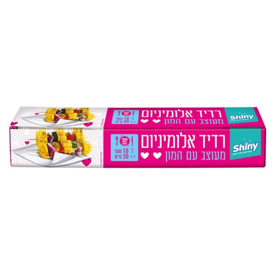 SHINY | שייני רדיד אלומיניום | אורך 18 מטר רוחב 30 ס