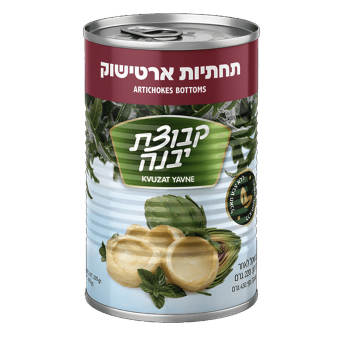 תחתיות ארטישוק - קבוצת יבנה