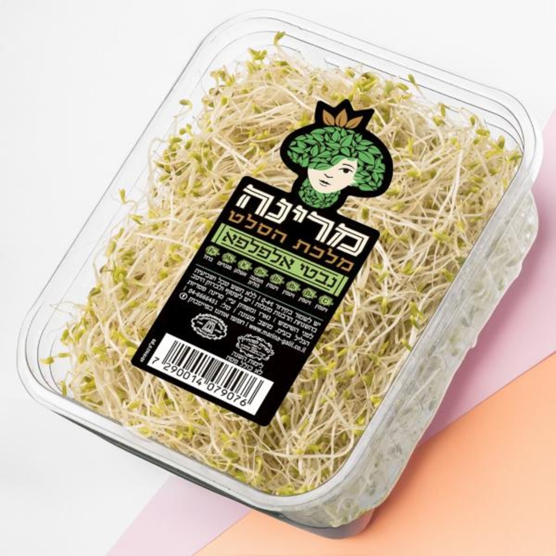 נבטי אלפלפא - מארז מרינה