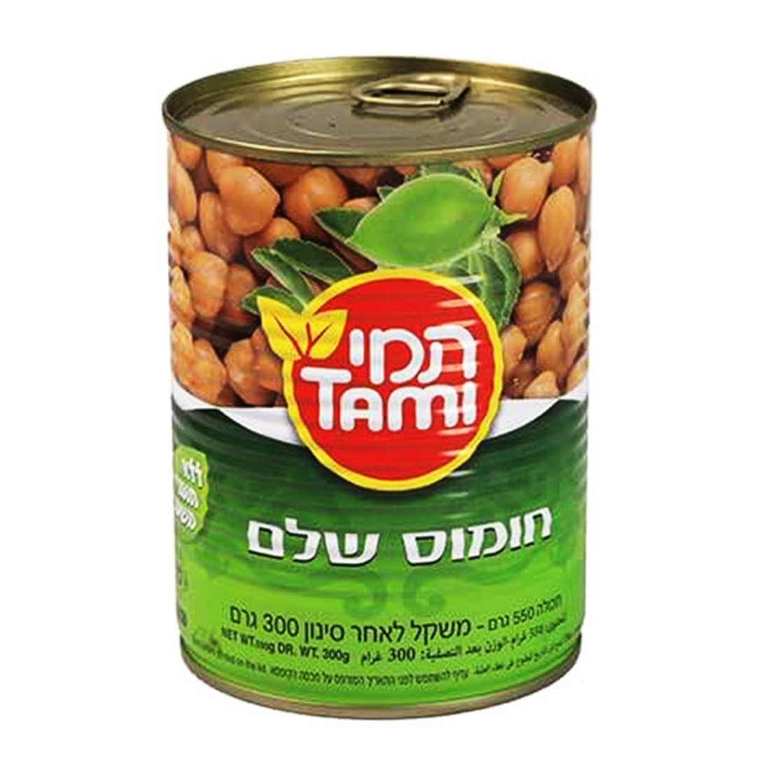 חומוס שלם - 300 ג׳ תמי