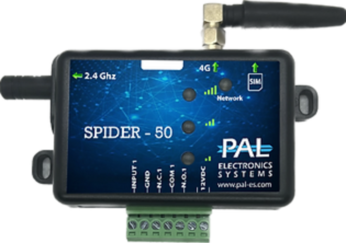 בקר סלולארי PAL Spider עד 50 משתמשים כולל התקנה במרכז הארץ