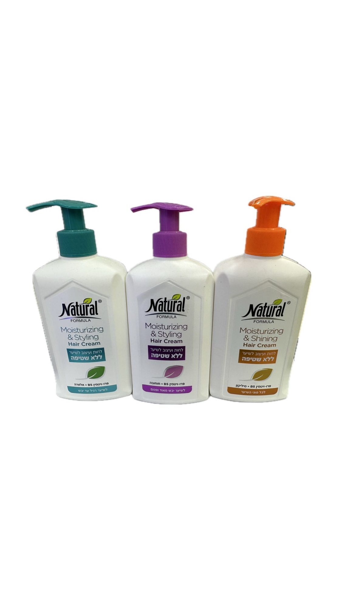 NATURAL לחות ועיצוב לשיער ללא שטיפה