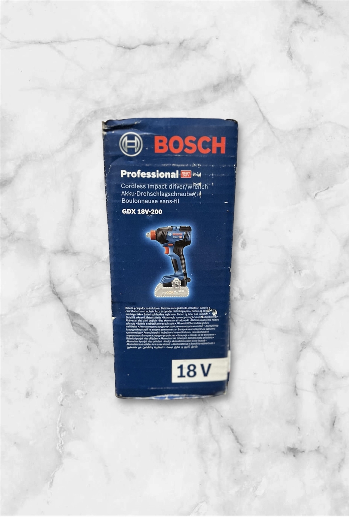 מפתח ברגים השפעה אלחוטית מקצועי  BOSCH