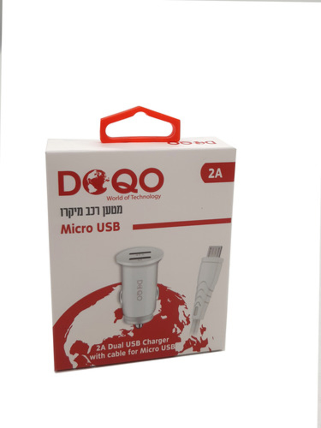 מטען רכב מיקרו 2 אמפר - דוקוFV