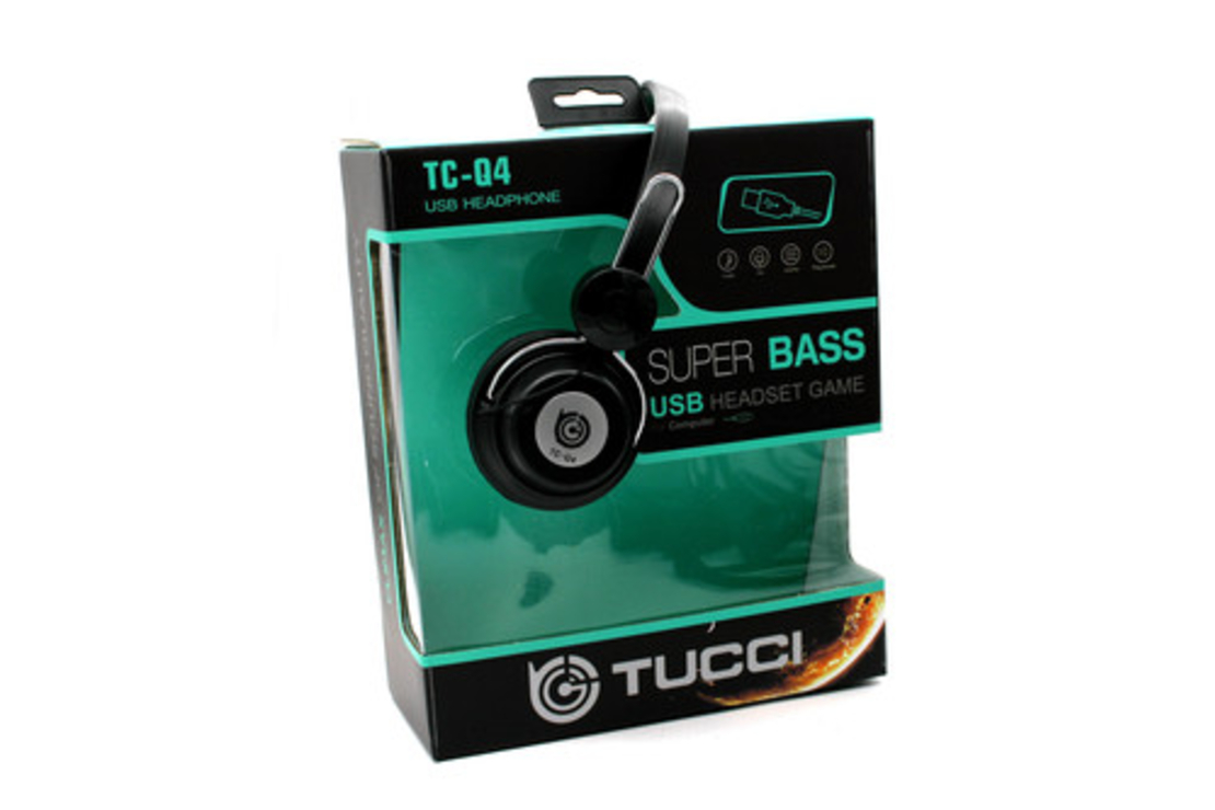 אוזניות קשת בחיבור USB TC-Q4