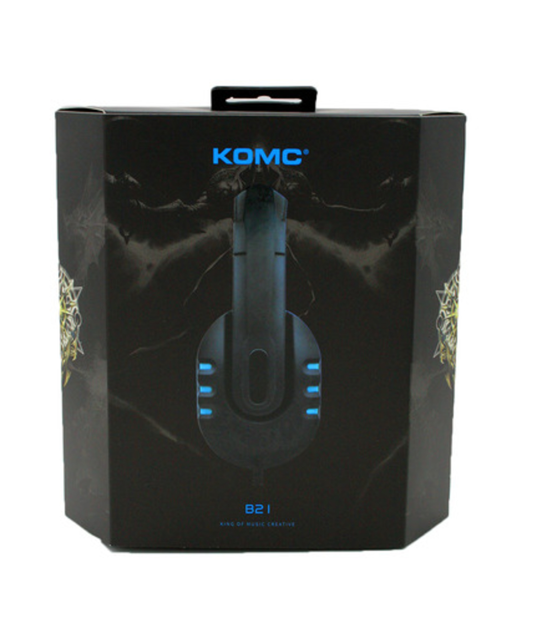 אוזניות עם מיקרופון בחיבור USB KOMC B21