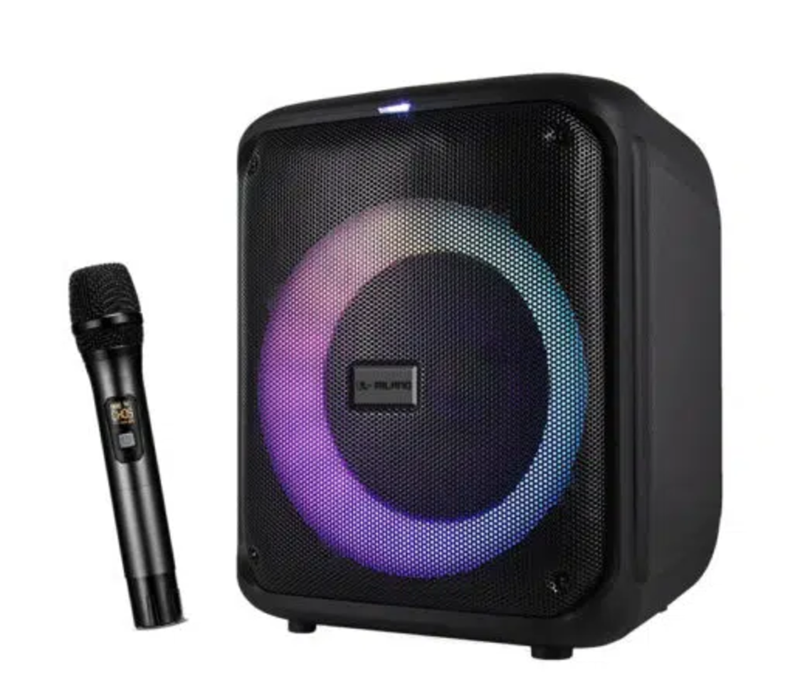 בידורית ניידת 8″ כולל מיקרופון אלחוטי QL Milano TOWER-108
