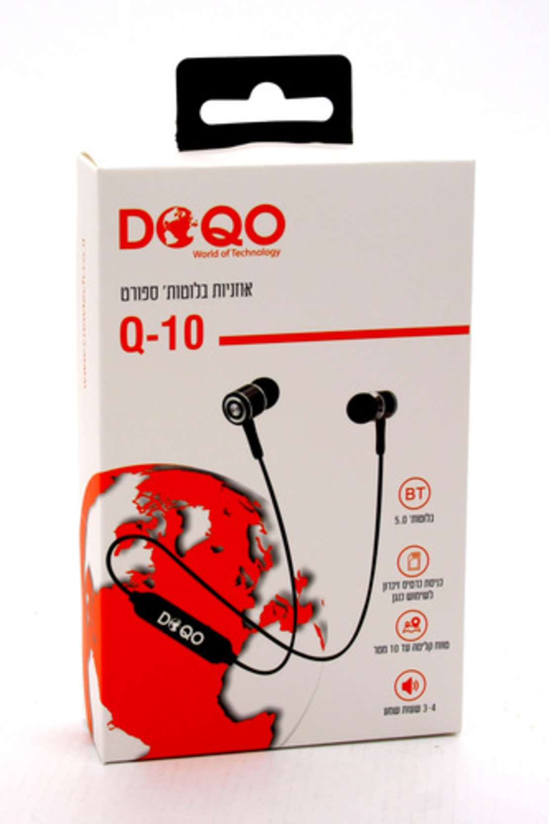 אוזניות בלוטות ספורט DOQO Q10 שחור