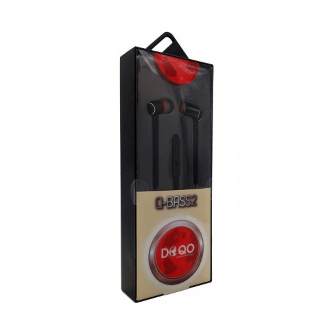 אוזניות DOQO Q-BASS2 צבע: שחור, ורוד, כסוף)