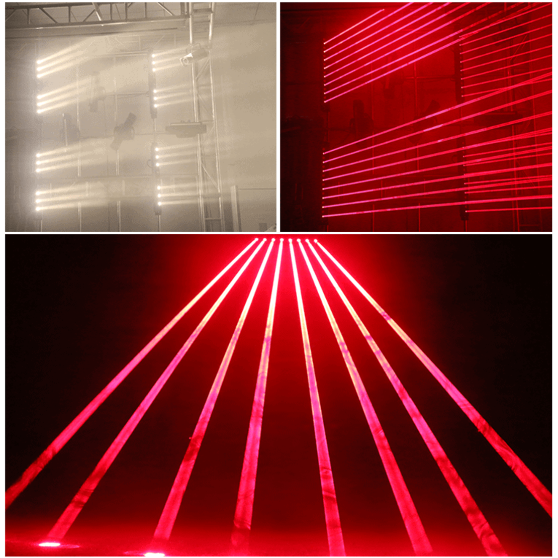 אפקט מניפת לייזר SHADOW Laser Pixel Beam