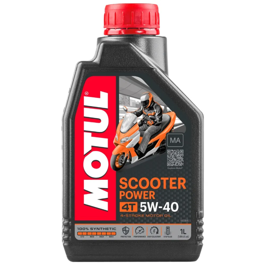 שמן קטנוע 5W40 SCOOTER POWER מבית MOTUL S.A